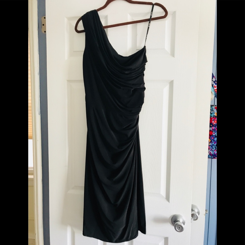 Black Tadashi Cocktail Dress (L)
